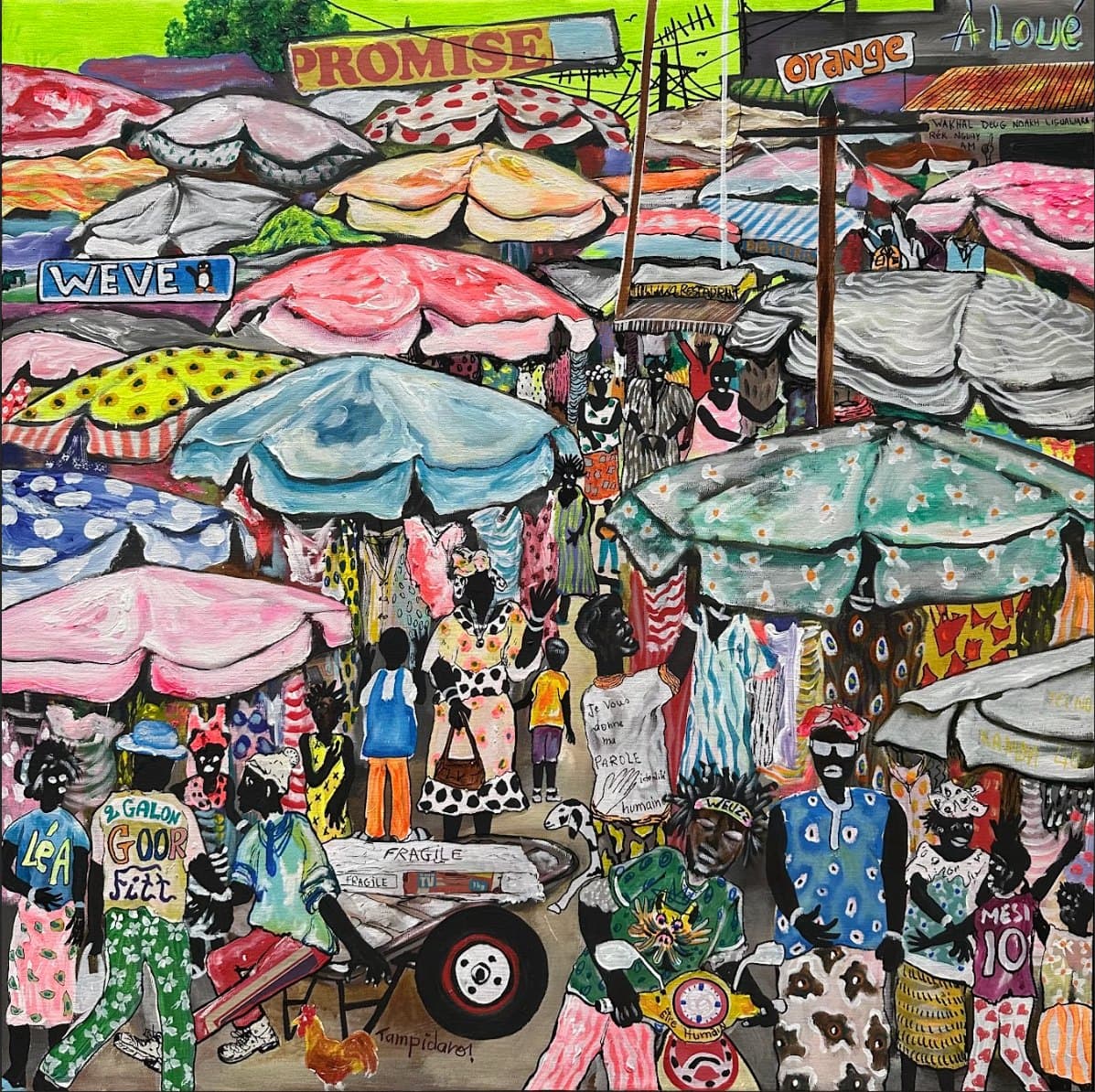 Le marché de Colobane
